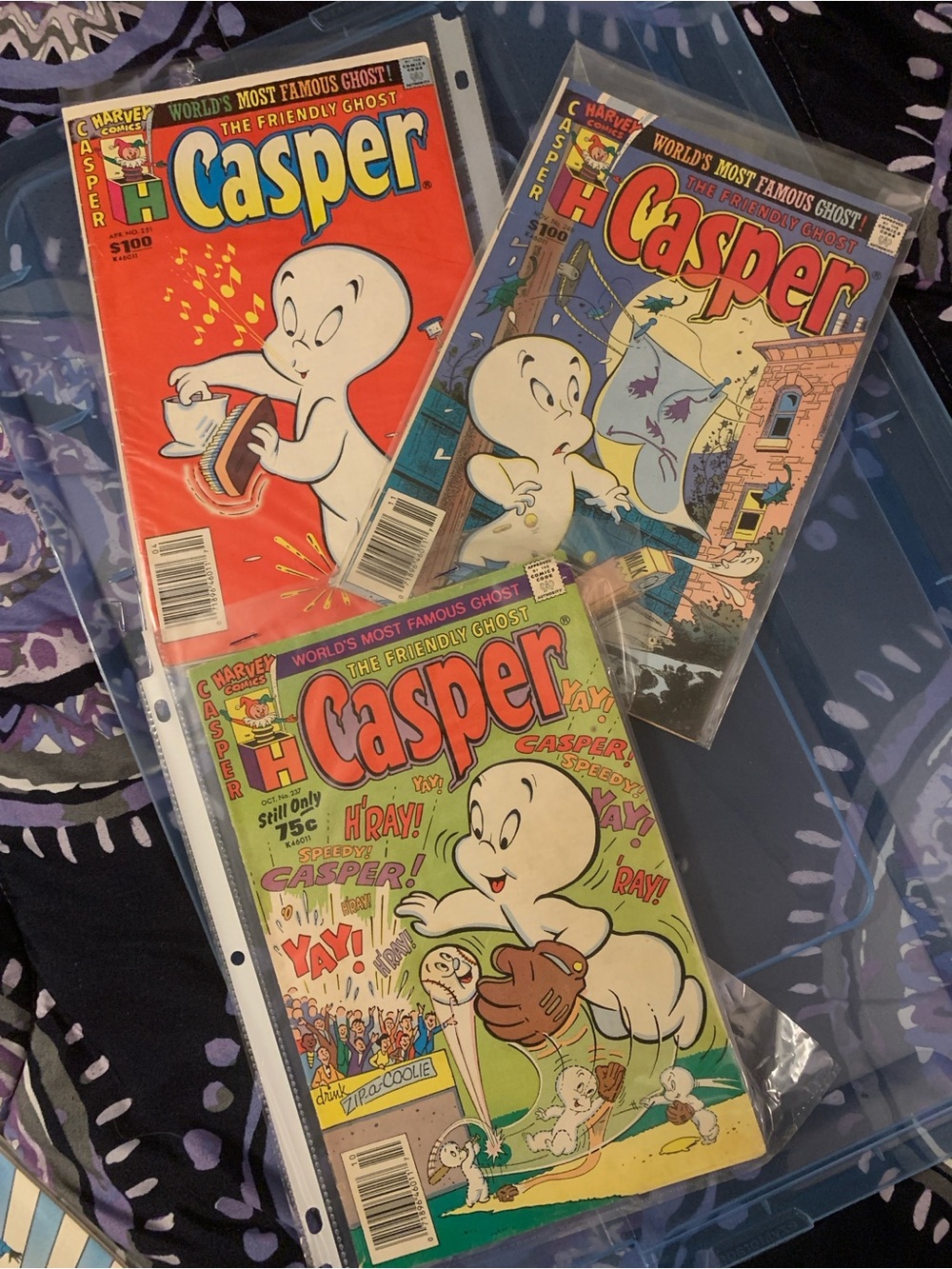 Casper Comic Book Lot - Bright Multicolor Covers